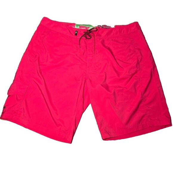 RLX Ralph Lauren Men’s Size 40 Pink Unlined Board Shorts 11” Inseam - Picture 1 of 7